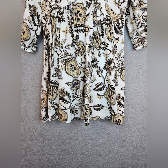 Ba&sh Womens Robe Volver Mini Dress sz S Trendy Bohemian Style Print Gorgeous - Picture 5 of 14